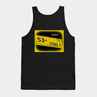 53rd Street, Los Angeles, California GOLDEN BLACK by Mistah Wilson Tank Top